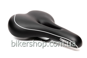 Сідло ONRIDE Sofa Gel сталеві рамки чоловіче чорний 285х190мм